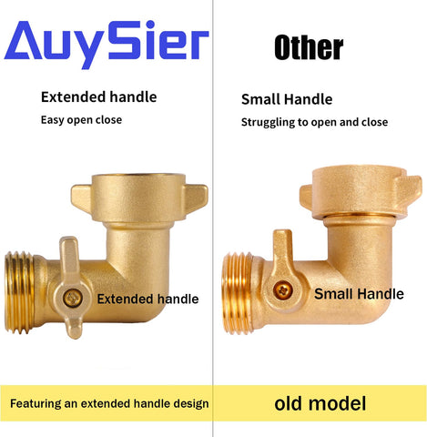 AuySier swivel connector with easy-grip design for quick installation.
