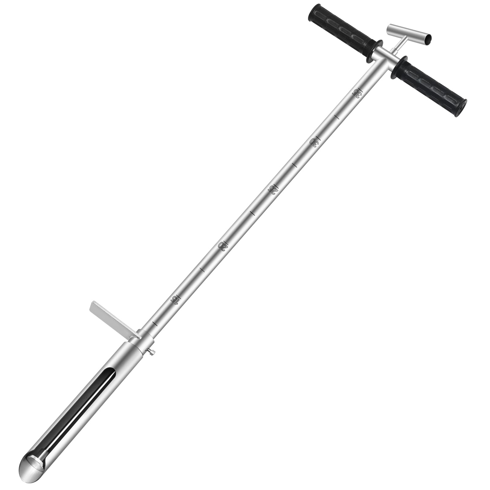 AUZEKER 40inch soil sampler probe captures deep, representative soil cores for testing.