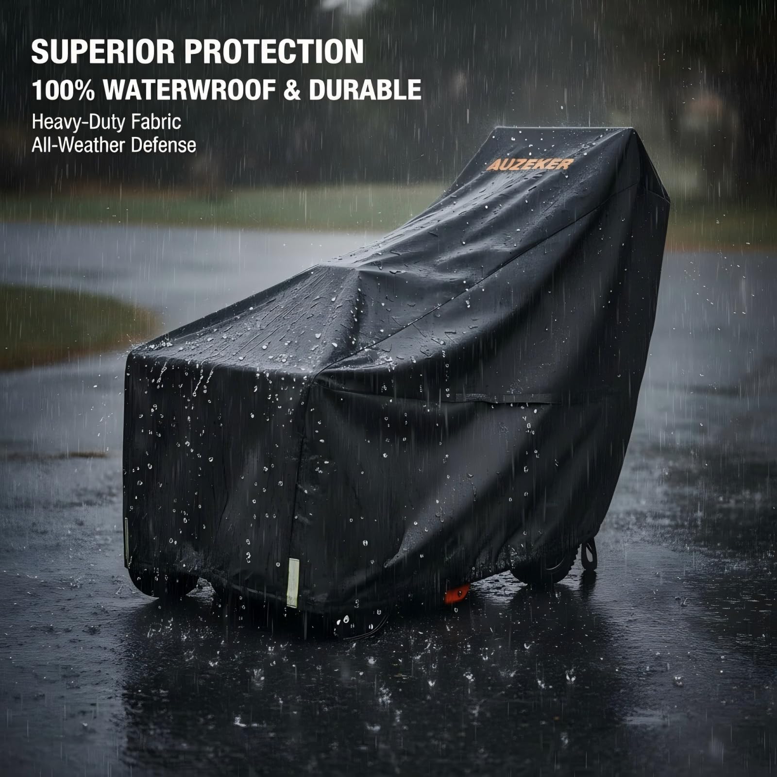 AUZEKER UV-resistant 900D fabric keeps appearance over years