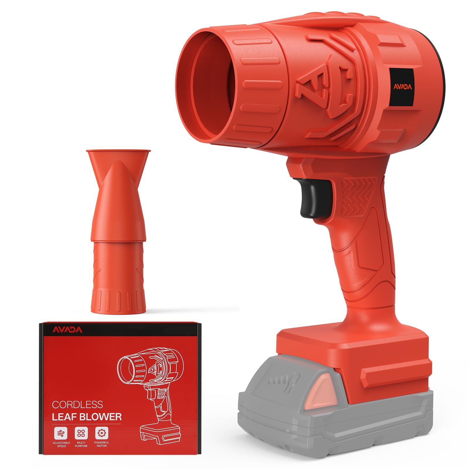 AVADA electric leaf blower milwaukee-m18-compatible for cordless power and quick cleanup.