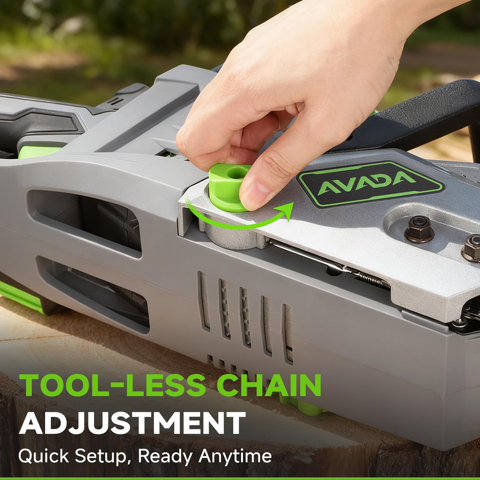 AVADA safety gear included with gloves and goggles