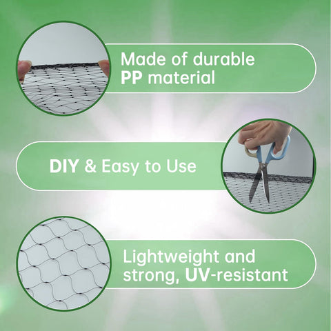 Avagiaforu includes 50 cable ties for quick, tool-free installation