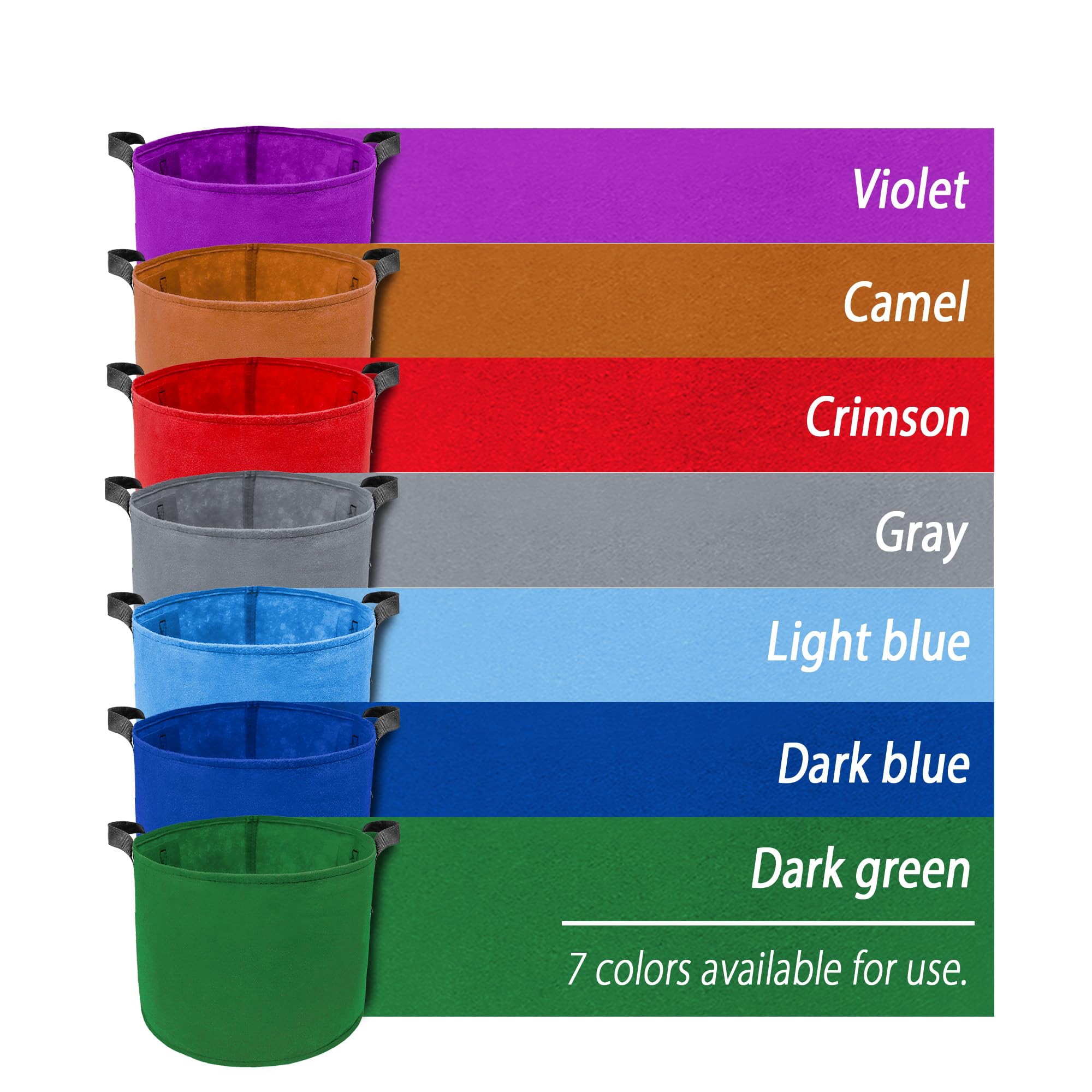 Avalution bags are easy to store by folding flat after harvest.