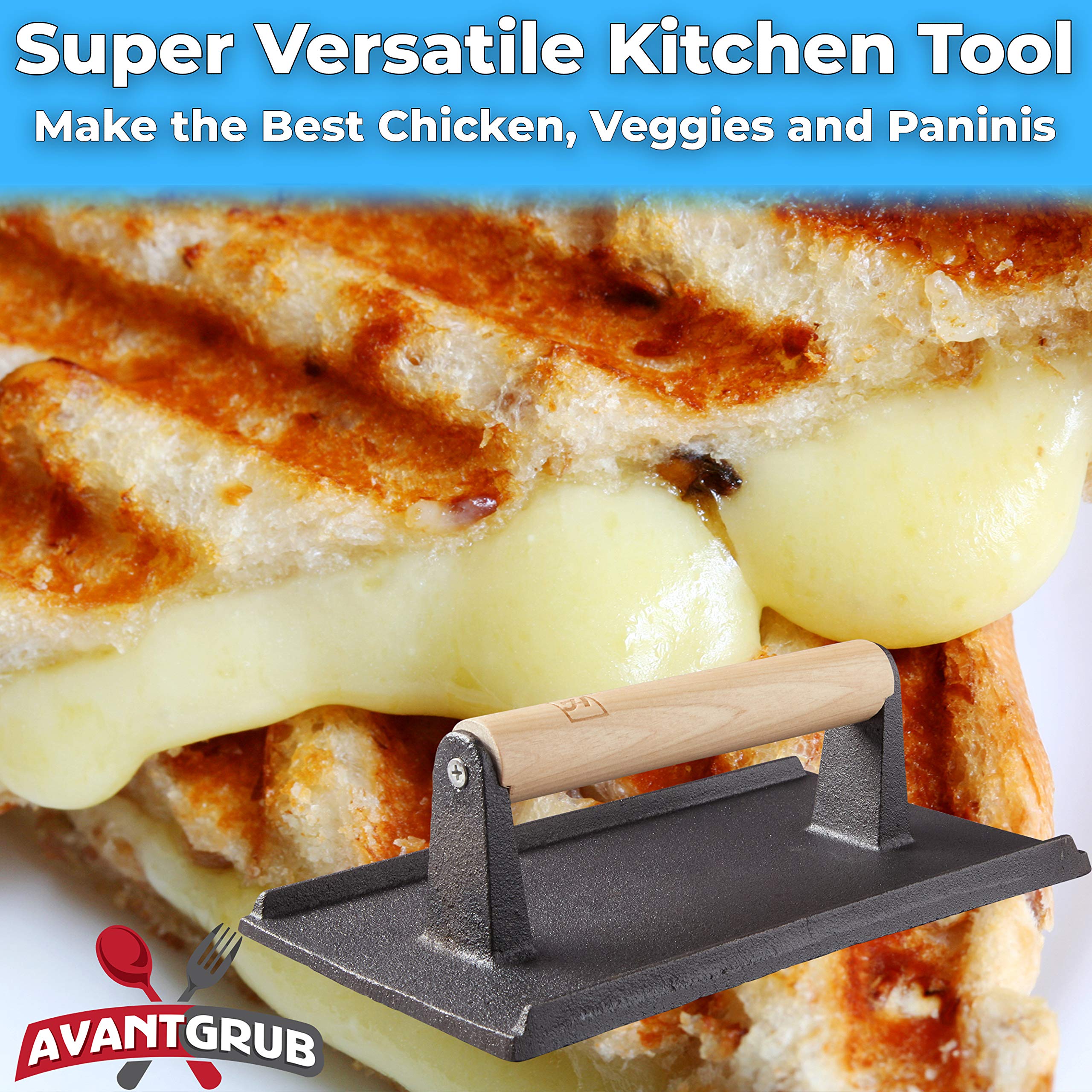 Avant Grub easy-clean design simplifies greases cleanup