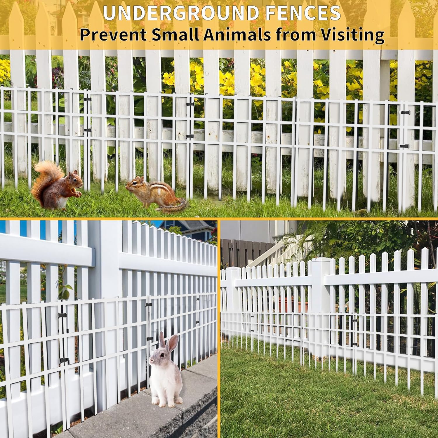 AVELOTUUG easy-install fence with cable ties enables quick, stable setup