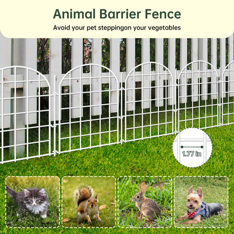 AVELOTUUG ground stake assembly ensures stable, reusable fencing around patios.