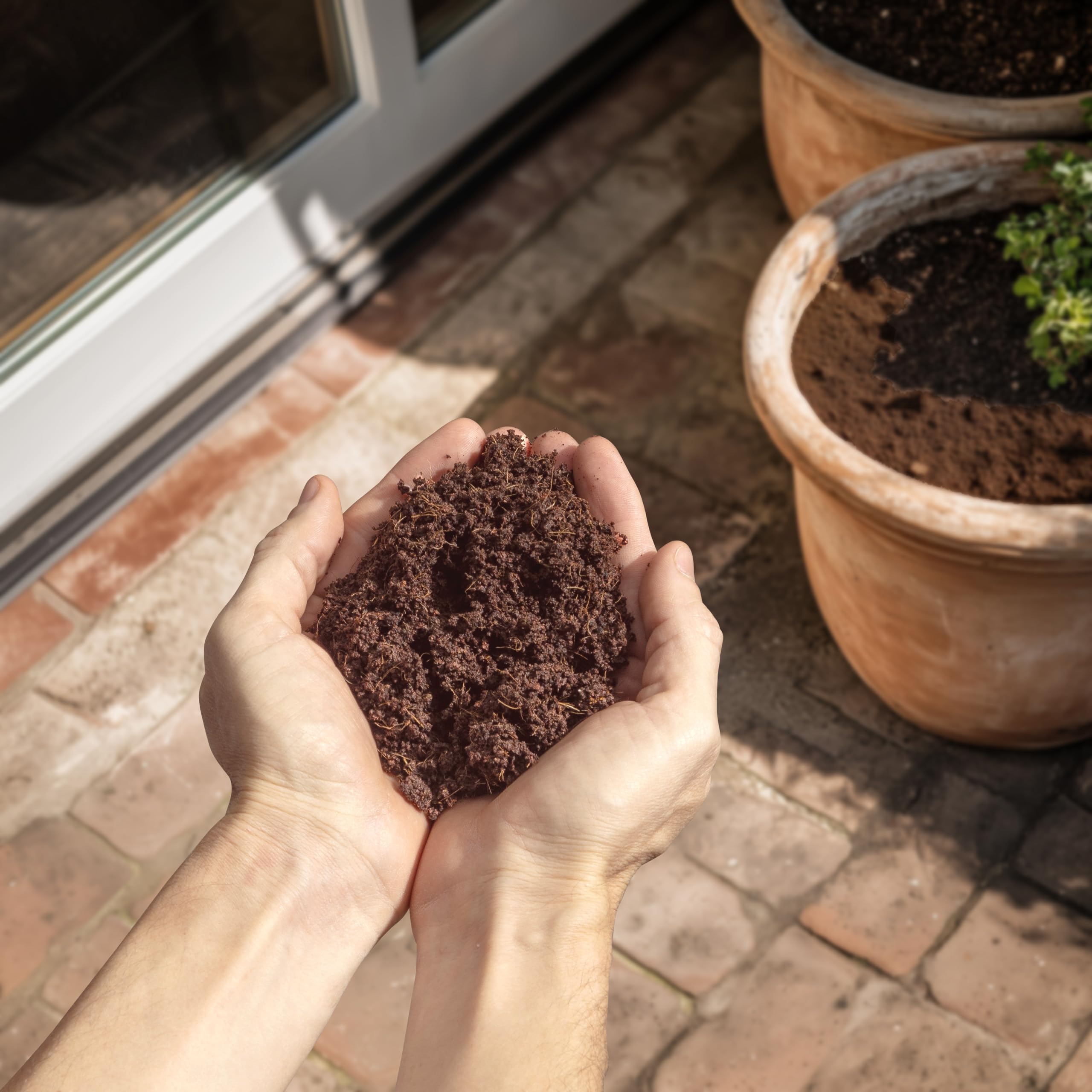 AVERGO premium seed soil from upgraded coir with strong water retention.
