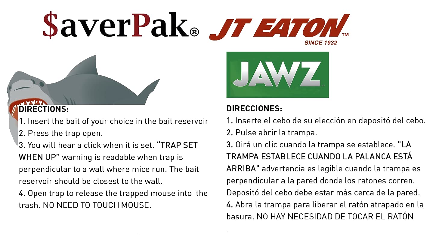 averpak Jawz trap bite radius covers a wide capture area