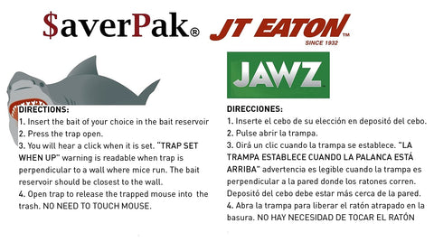 averpak jawz trap in bait station shows discreet placement in a common area