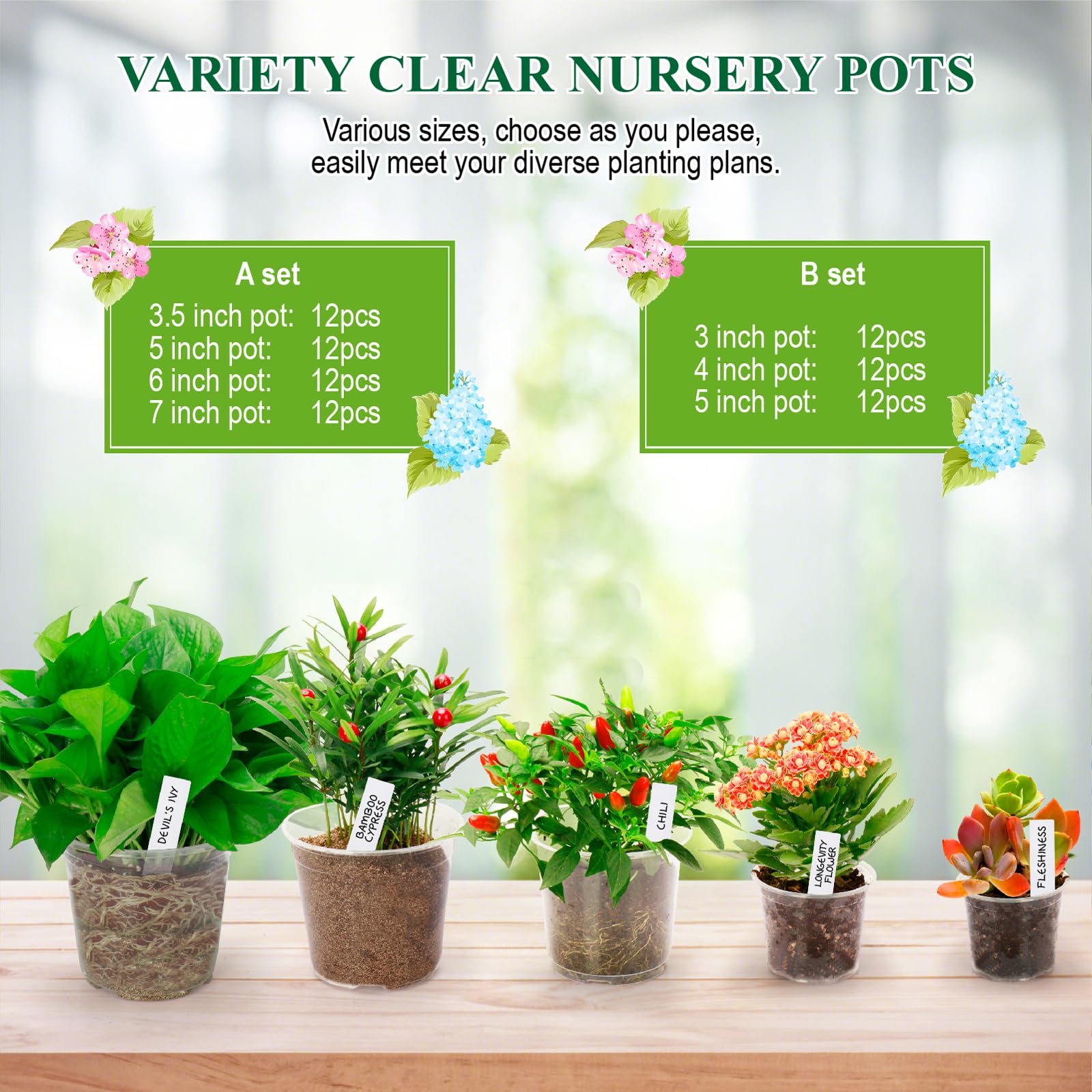 AVOIDSUN seed-start kit supports herbs, vegetables, and ornamentals