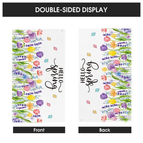 AVOIN colorlife 3x5 ft flag ideal for porch, fence, or garden.