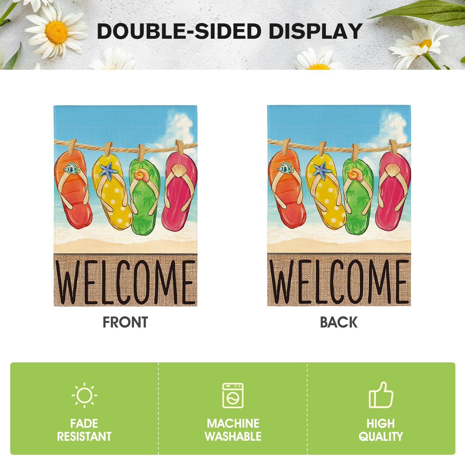 AVOIN colorlife Deck and patio display enhances curb appeal.