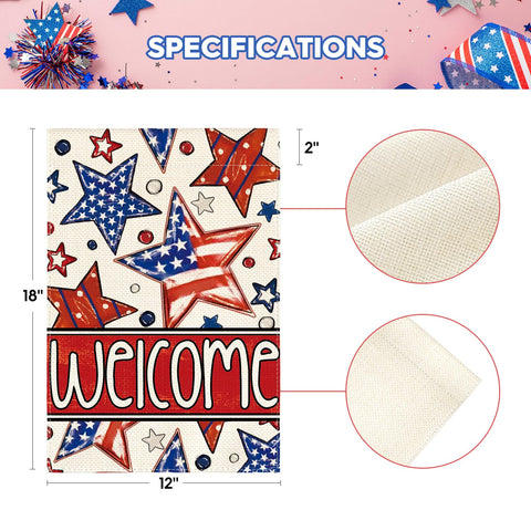 AVOIN colorlife Double-sided flag print remains legible from both sides outdoors.