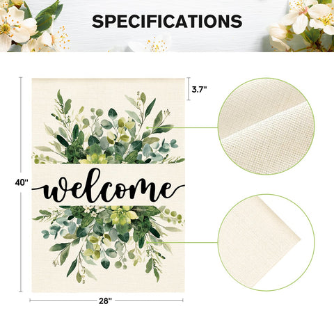 AVOIN colorlife double-sided flag print visible from both sides