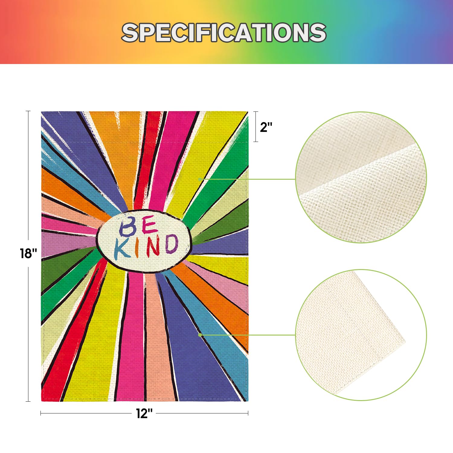 AVOIN colorlife durable polyester withstands outdoor weather and repeated use.