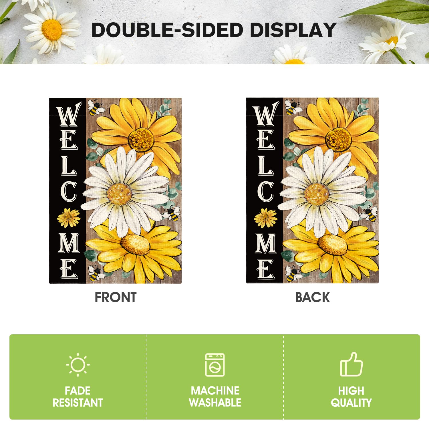 AVOIN colorlife durable stitching enhances weather resistance and longevity