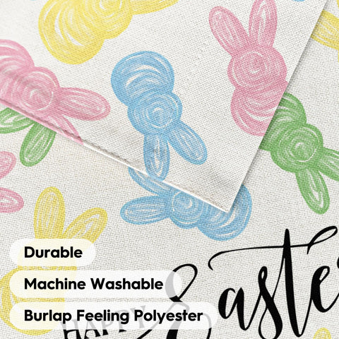 AVOIN colorlife Easter bunny garden flag designed for outdoor use.