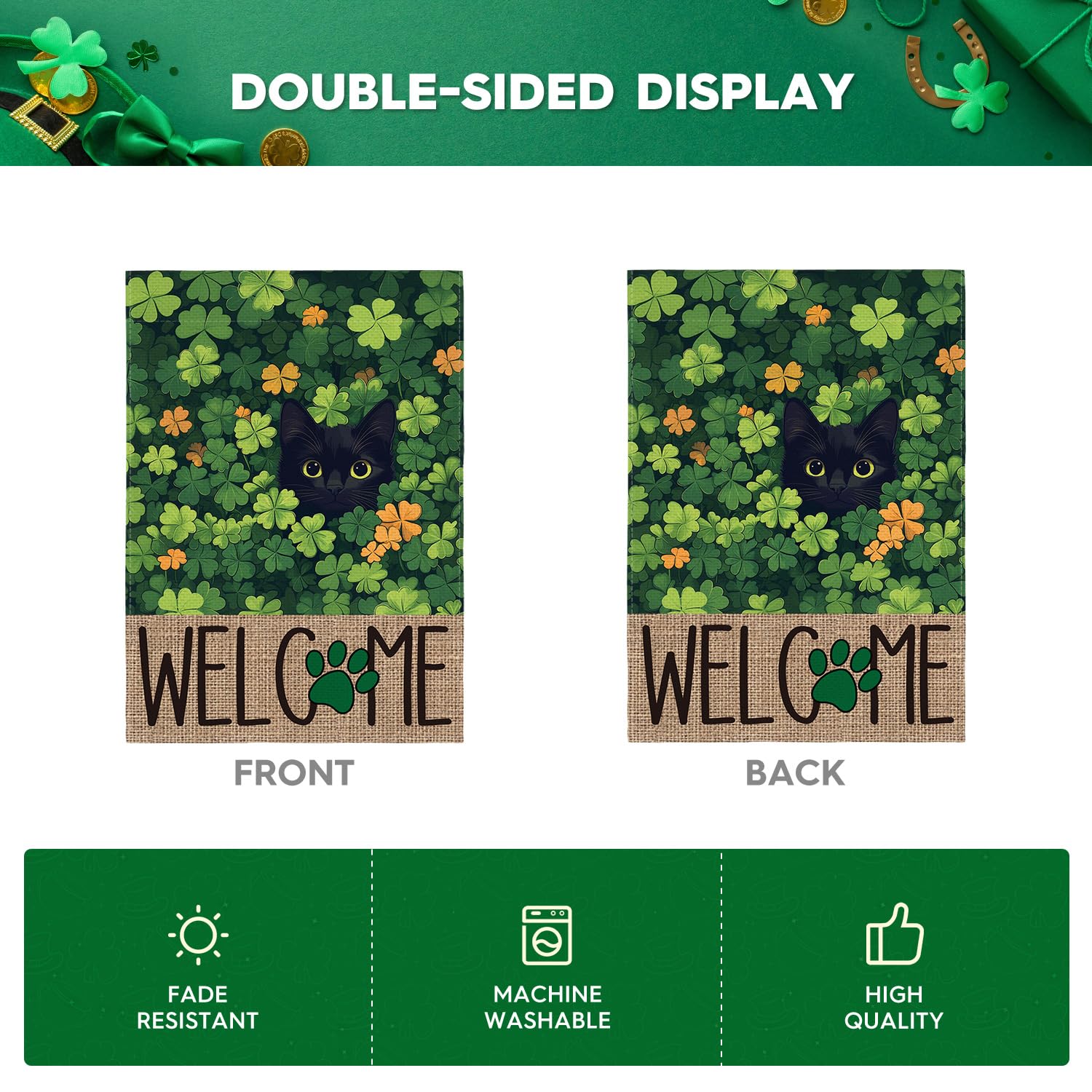 AVOIN colorlife machine washable flag for easy outdoor care