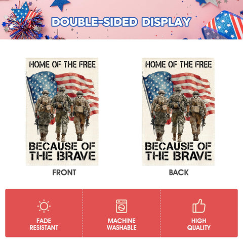 AVOIN colorlife machine washable flag for easy upkeep