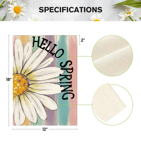 Durable polyester material preserves color vibrancy through seasonal outdoor use.