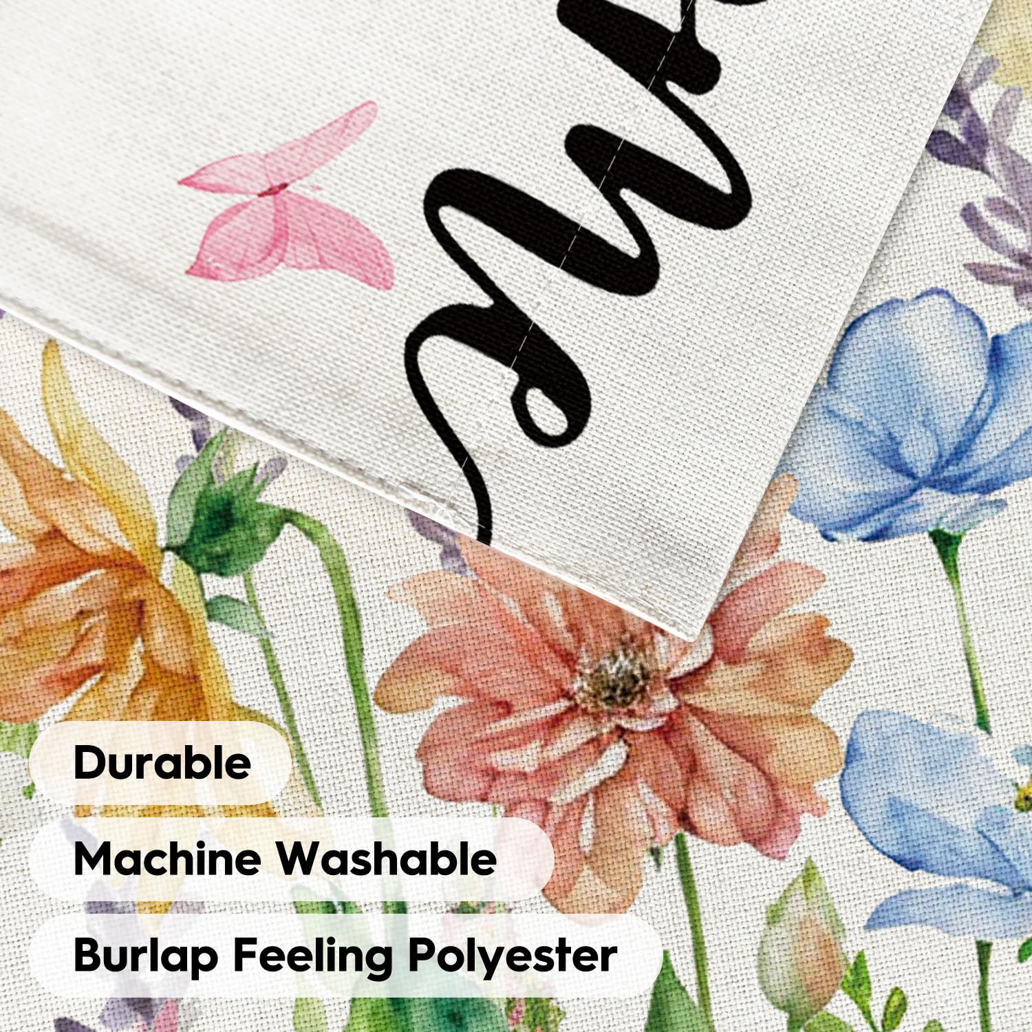 AVOIN colorlife machine-washable flag for easy care.