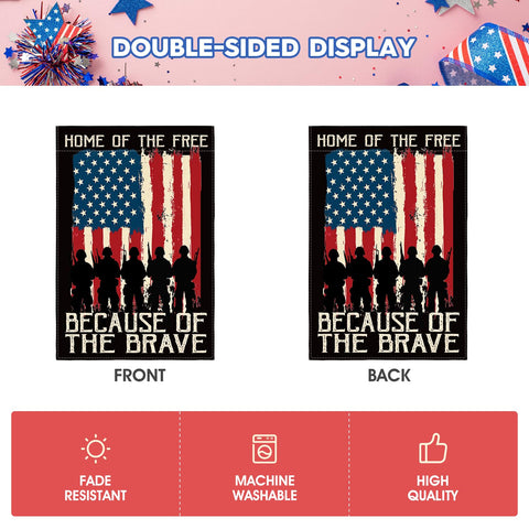 AVOIN colorlife machine washable flag for effortless care.
