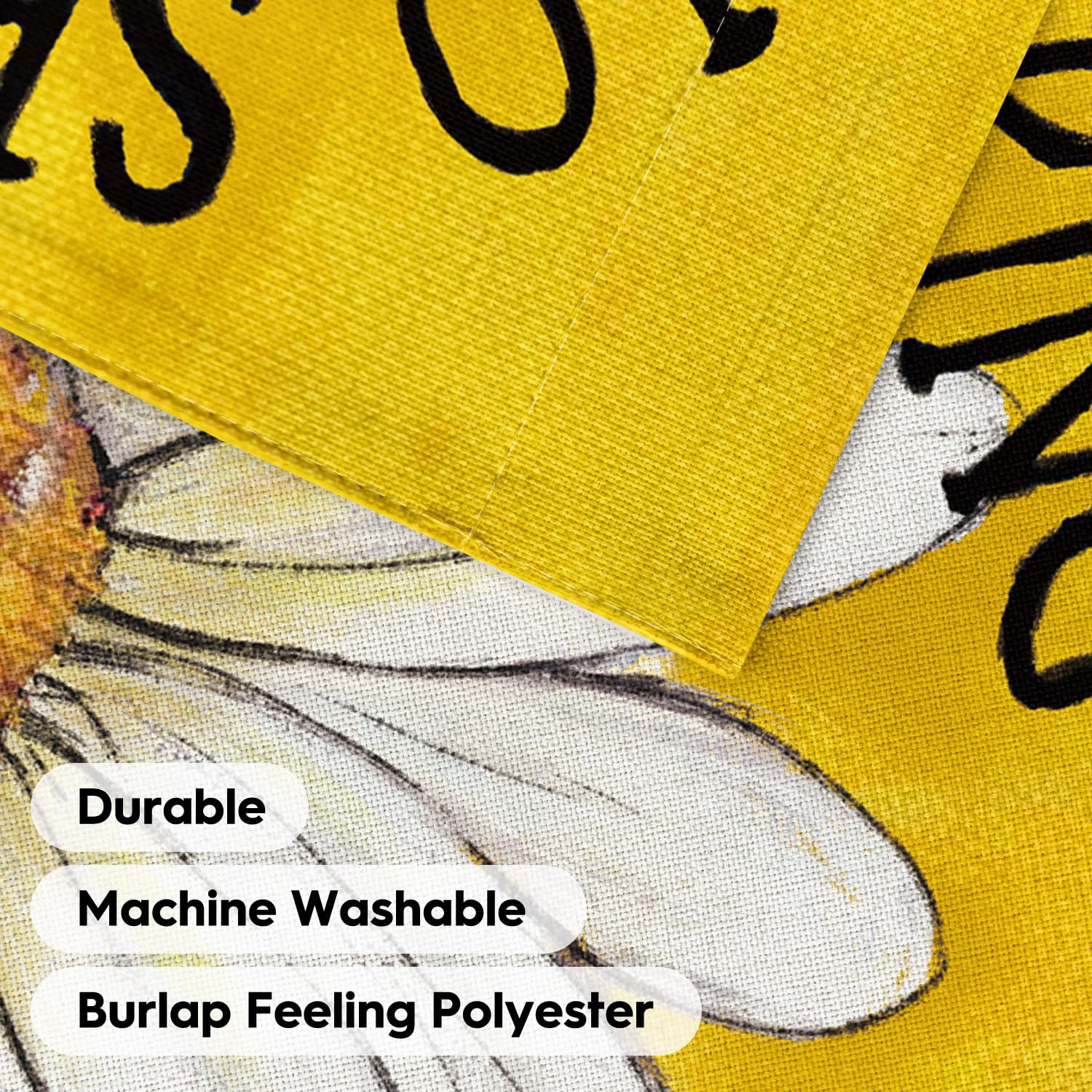 AVOIN colorlife Machine washable garden flag for easy seasonal refresh