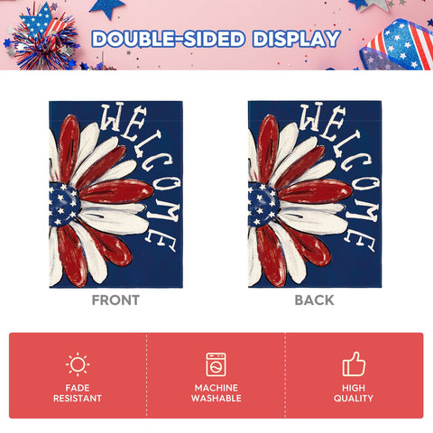 AVOIN colorlife machine-washable flag for simple care and reuse.