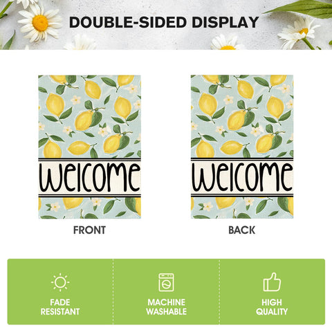 AVOIN colorlife Machine washable flag makes seasonal changes easy.