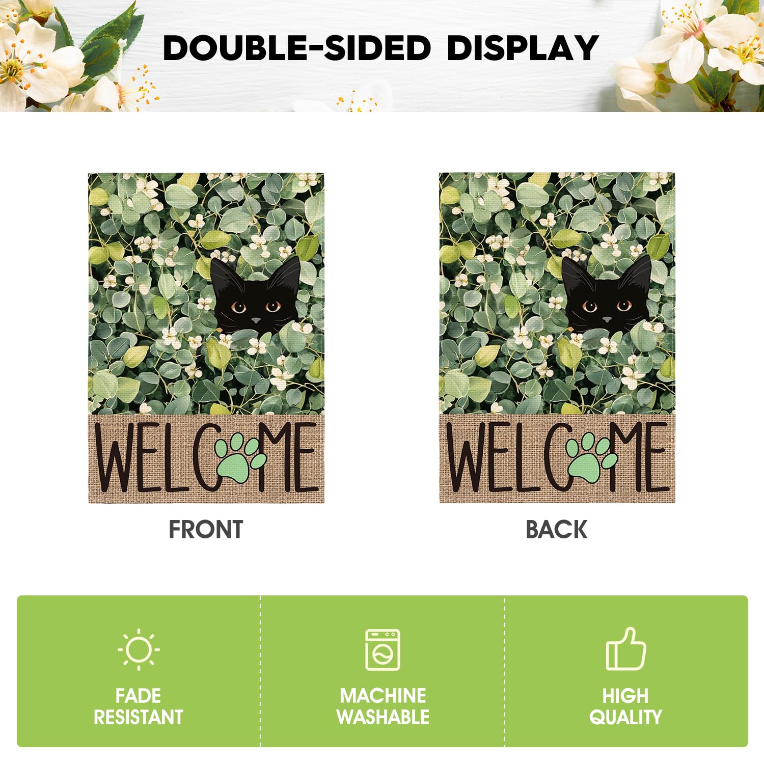 Machine-washable polyester flag keeps colors vibrant after outdoor use.