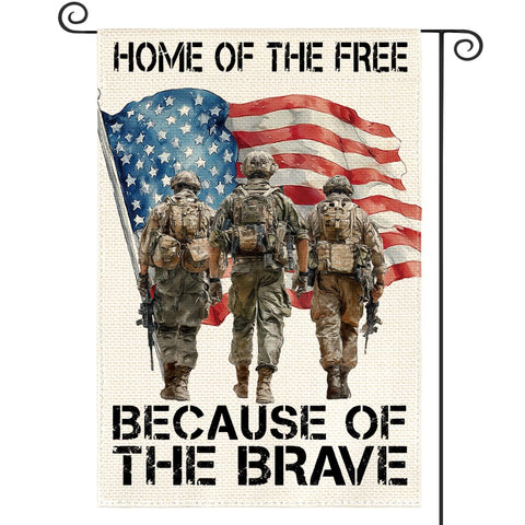 AVOIN colorlife memorial day flag 12x18 on deck for durable outdoor decor