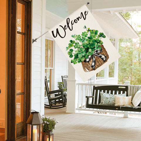 AVOIN colorlife outdoor flag for patio decor and curb appeal.