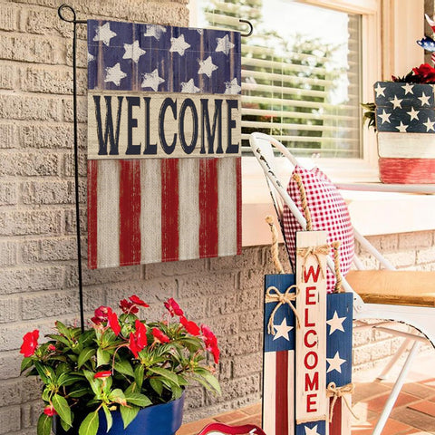 AVOIN colorlife outdoor garden flag weather resistant polyester for long-lasting use