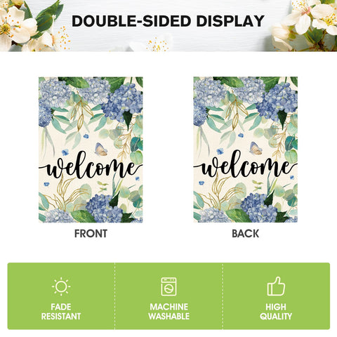 AVOIN colorlife outdoor flag enhances curb appeal on patios, lawns, and entryways.