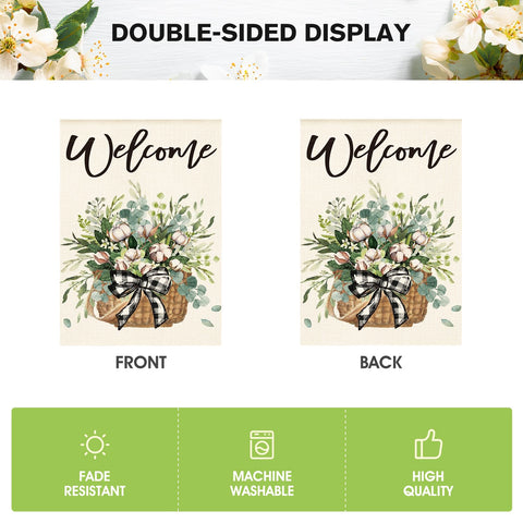 AVOIN colorlife sleeve flag with tab secures on standard poles