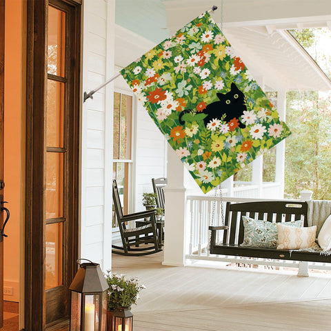 AVOIN colorlife flag sleeve fits standard poles for quick display.