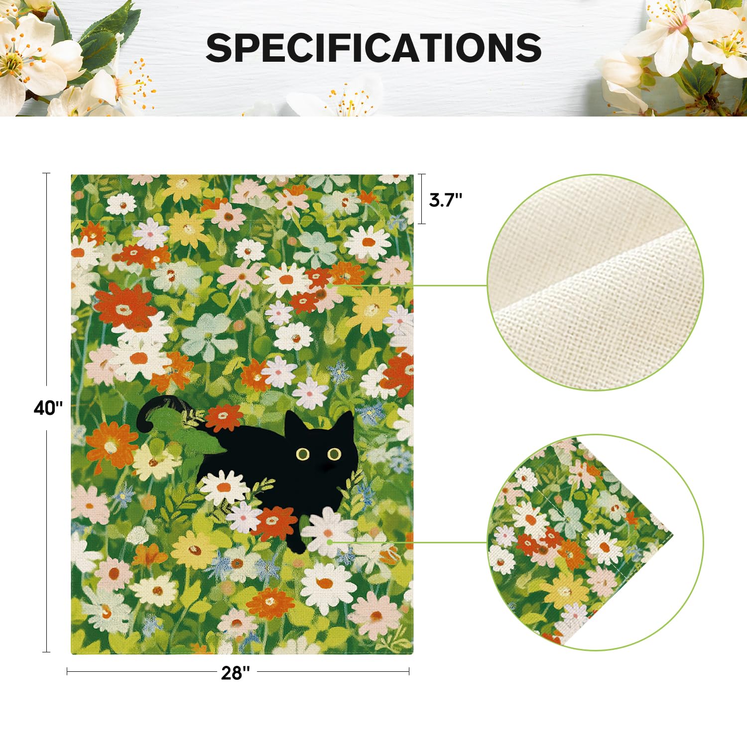 AVOIN colorlife weather-resistant polyester for reliable outdoor use.