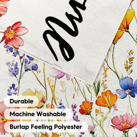 AVOIN colorlife Spring House Flag machine washable for easy cleaning after outdoor use