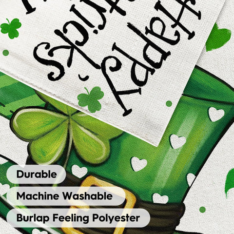AVOIN colorlife St Patrick's flag brightens porches and patios seasonally.
