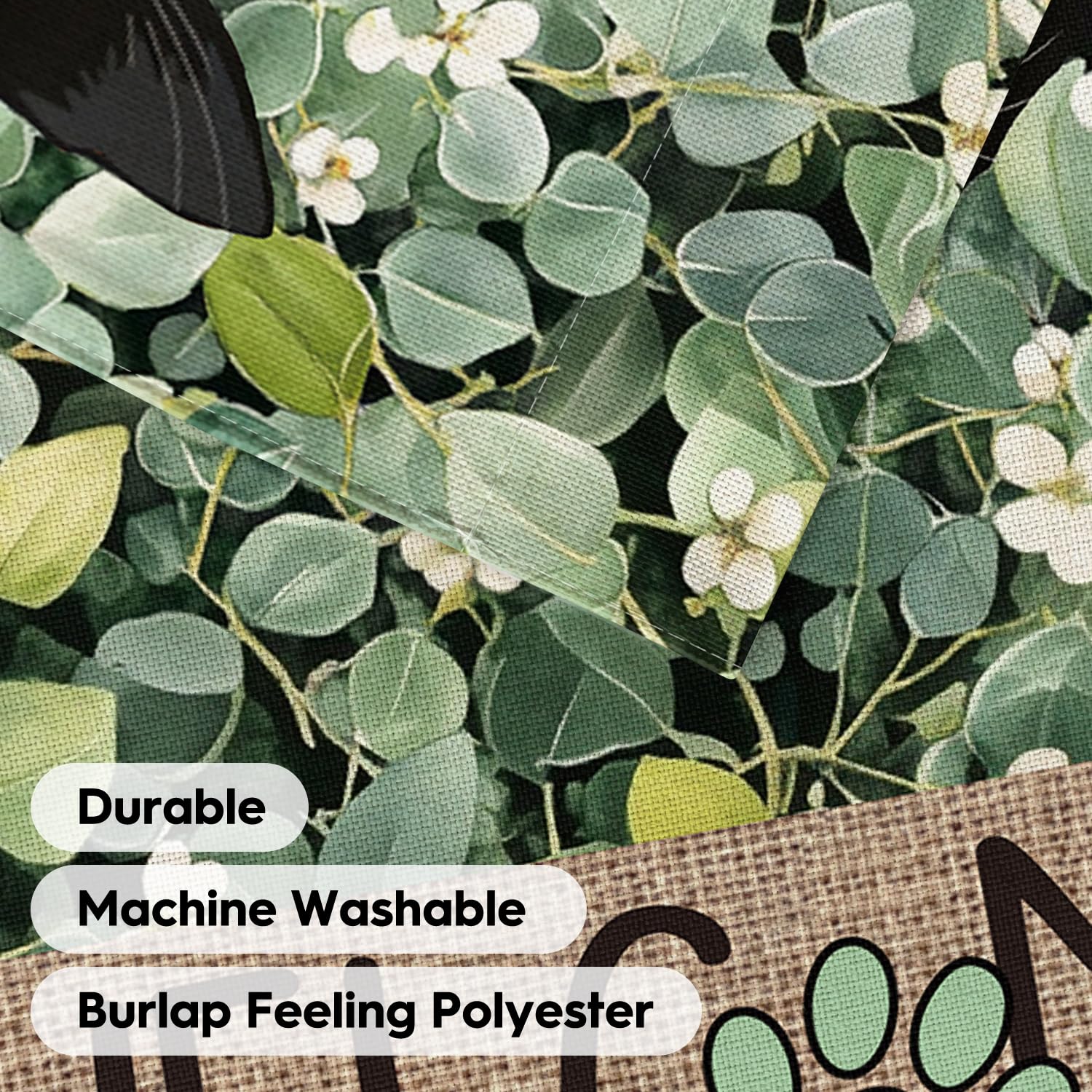 Weather-resistant garden flag designed for porch, deck, and backyard displays.