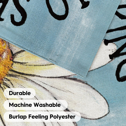 AVOIN colorlife weather-resistant polyester flag blue designed for year-round outdoor use.