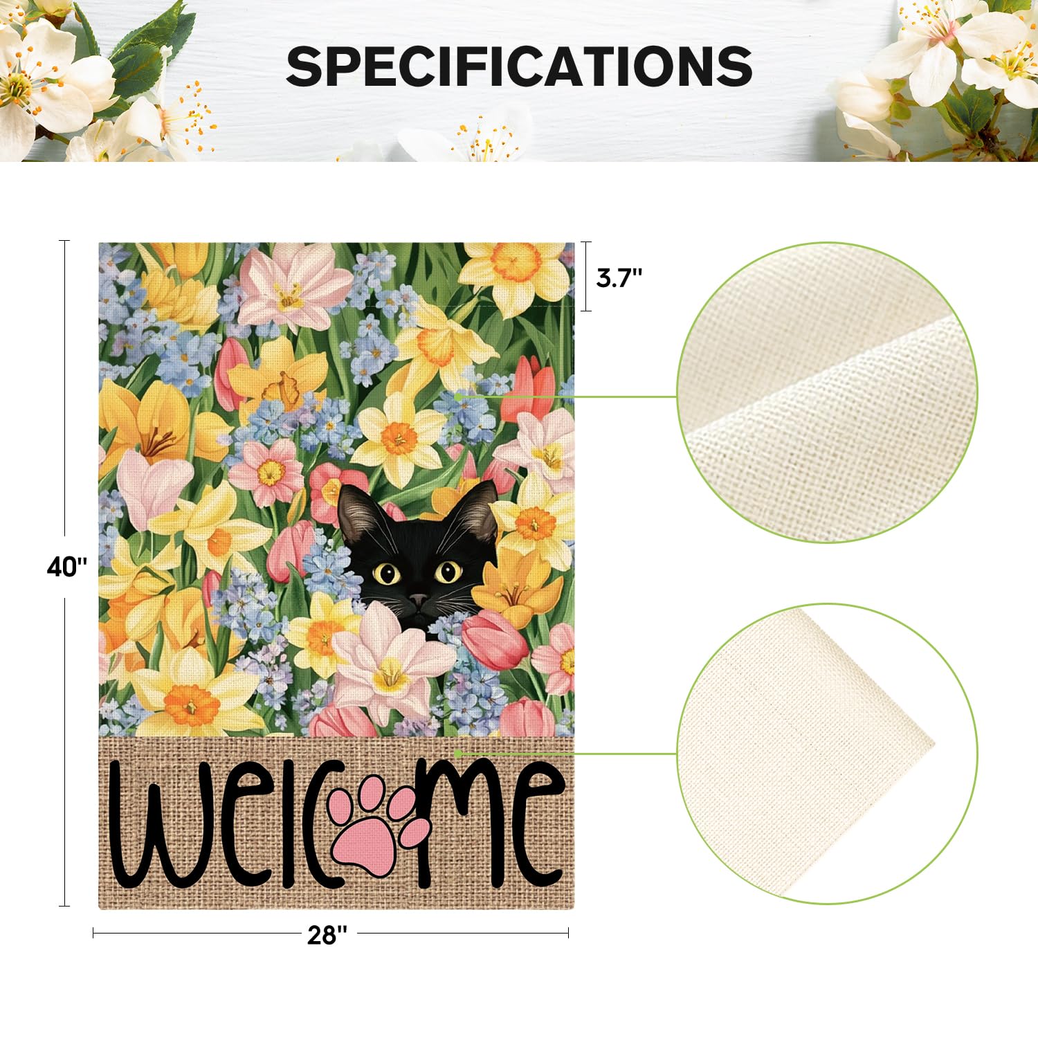 AVOIN colorlife weather-resistant polyester flag durable outdoor decor