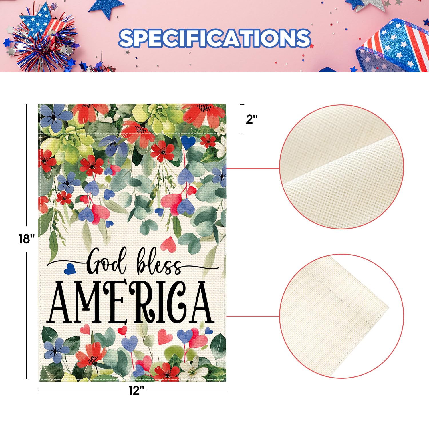 AVOIN colorlife weather resistant polyester flag withstands outdoor use