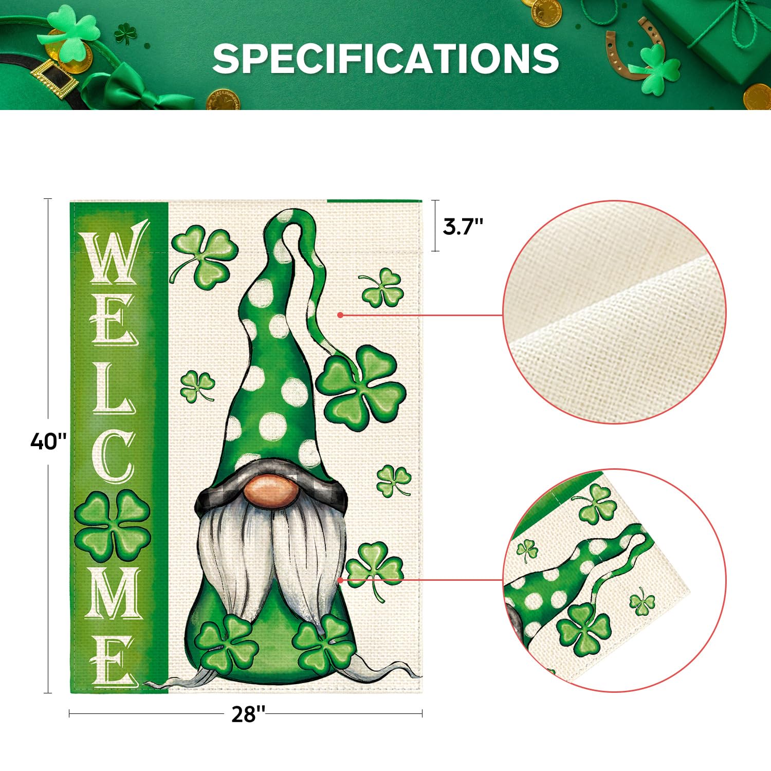 Weather-resistant polyester flag for outdoor use by AVOIN colorlife