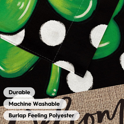 AVOIN colorlife welcome flag captures festive vibe for front yard and porch.