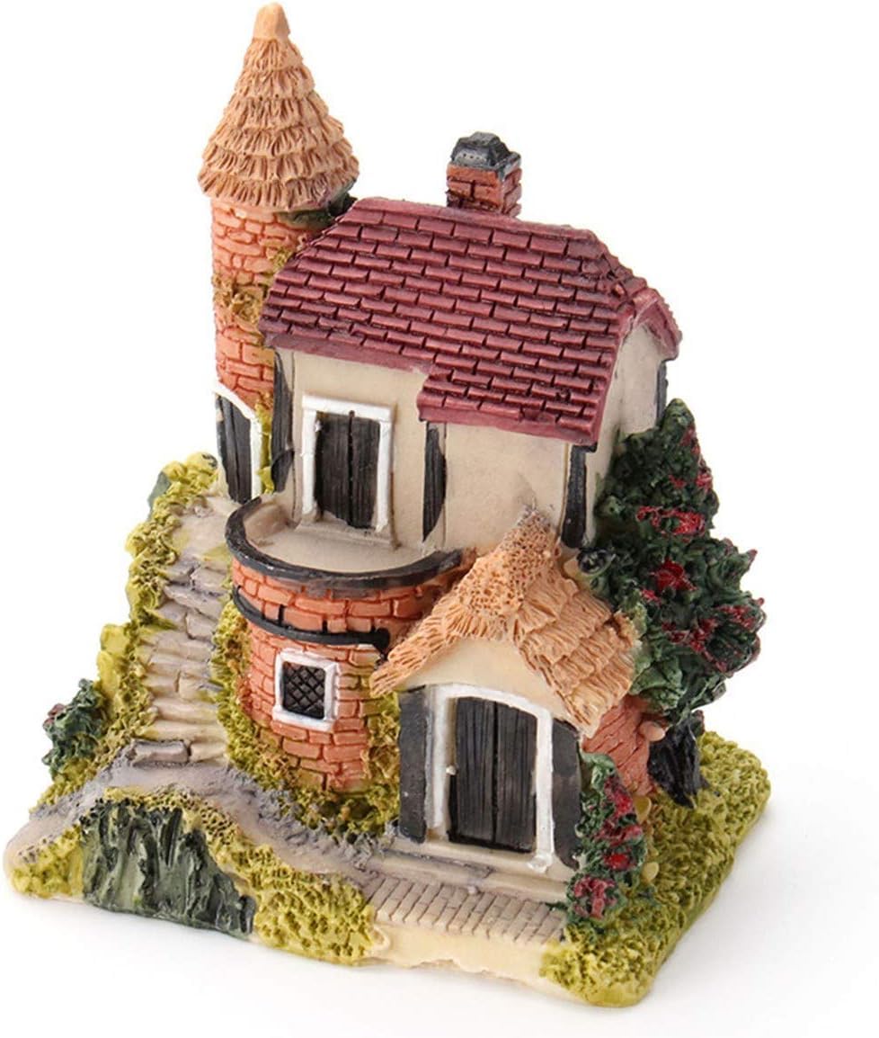 Avtytsda resin bonsai terrarium ornament pack adds whimsy to pots.