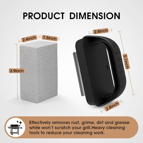 AWEASROY multi purpose brick cleans grills, sinks, bathrooms and pools efficiently.