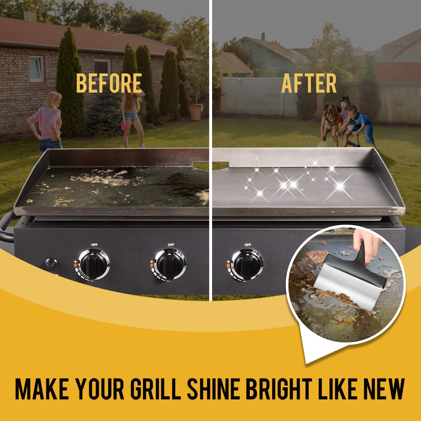 AWEASROY two-pack packaging option offering value for backyard cooks.