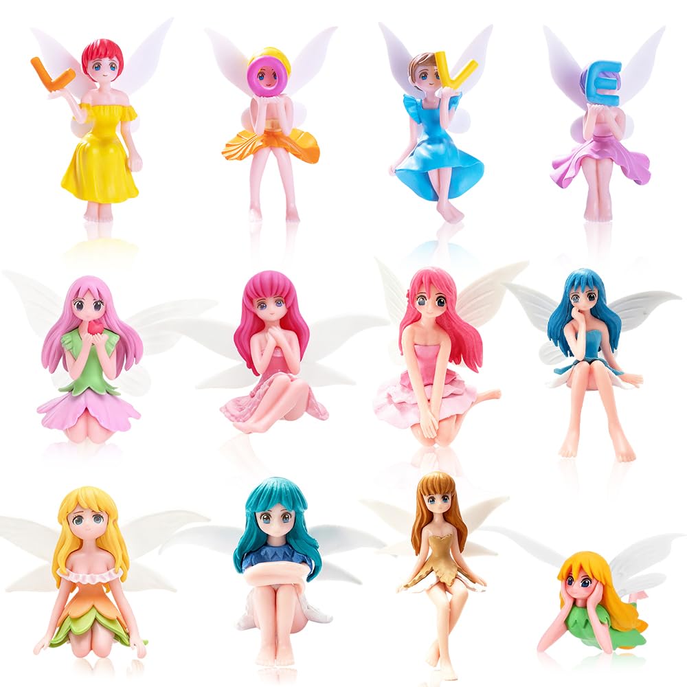AWEELON decorative fairies for Easter eggs and seasonal displays