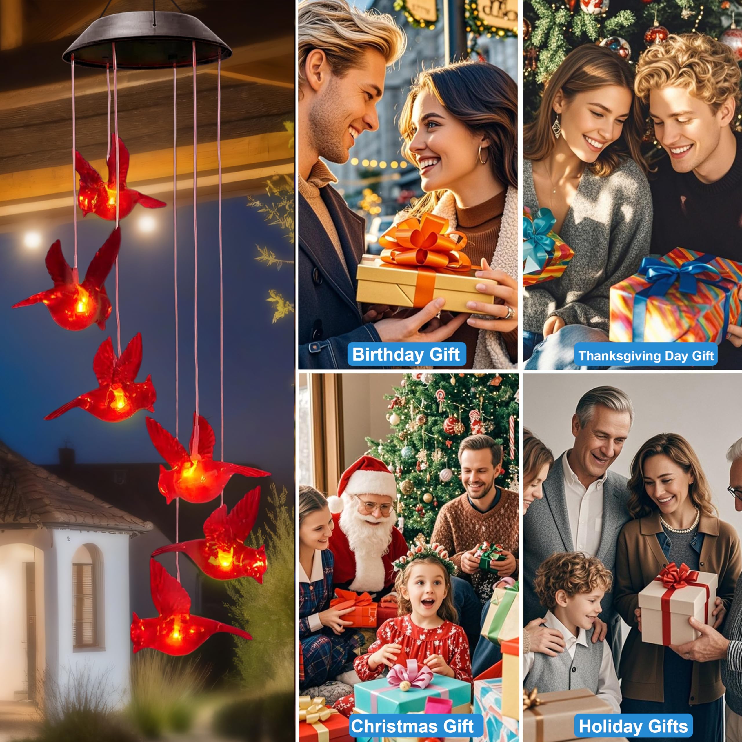 AWENDIETOU night glow highlights outdoor decor with color-changing accents.